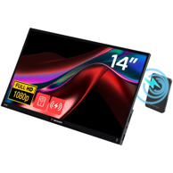 VERBATIM Prijenosni monitor 32088 / 14", 1920 x 1080, Full HD, LED, crna